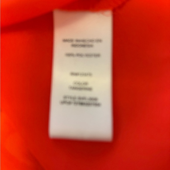 Sofia by Sofia Vergara Vibrant Red V-Neck Blouse - Picture 6 of 6